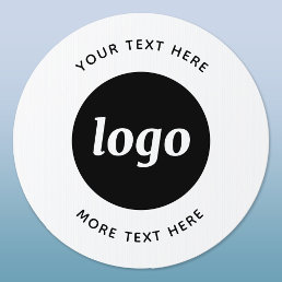 Simple Logo With Text Business Sign