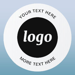 Simple Logo with Text Business Sign