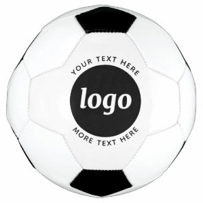 Simple Logo With Text Business Soccer Ball