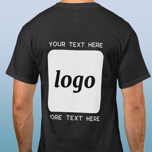 Simple Logo With Text Business T_Shirt