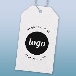 Simple Logo With Text Business Tags