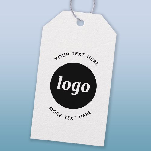 Simple Logo With Text Business Tags