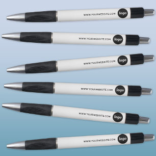 Simple Logo With Website Promotional Business  Pen
