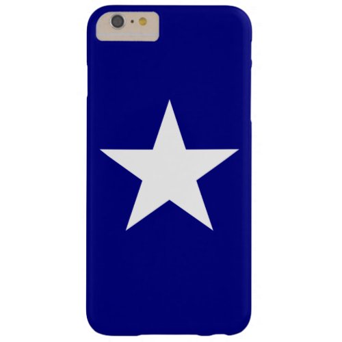 Simple Lone Star Phone Shell Barely There iPhone 6 Plus Case