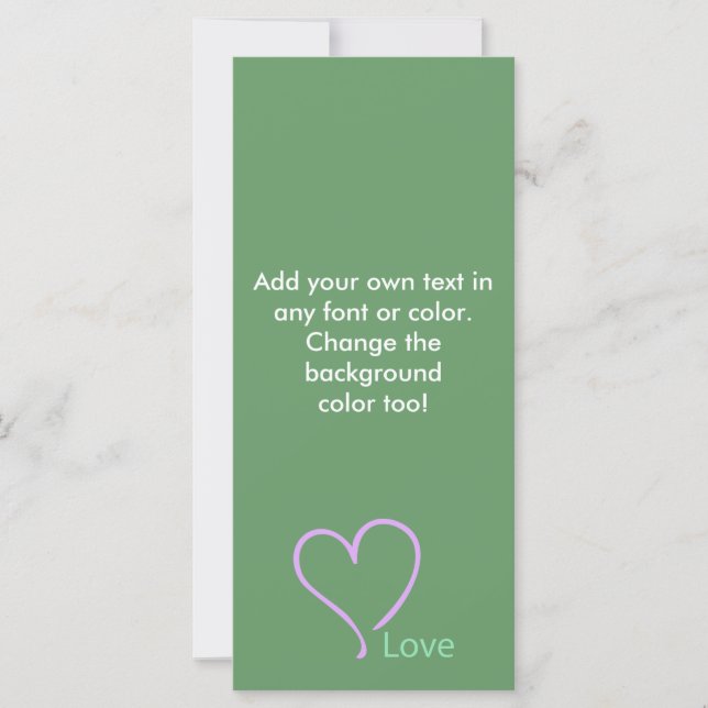 Simple Love and Heart (Front)