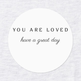 Simple love kids' labels