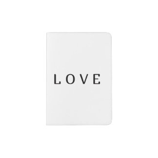 simple love passport holder