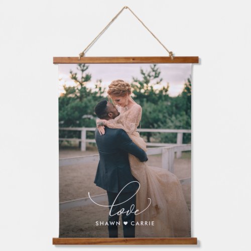 Simple Love Photo Wall Tapestry