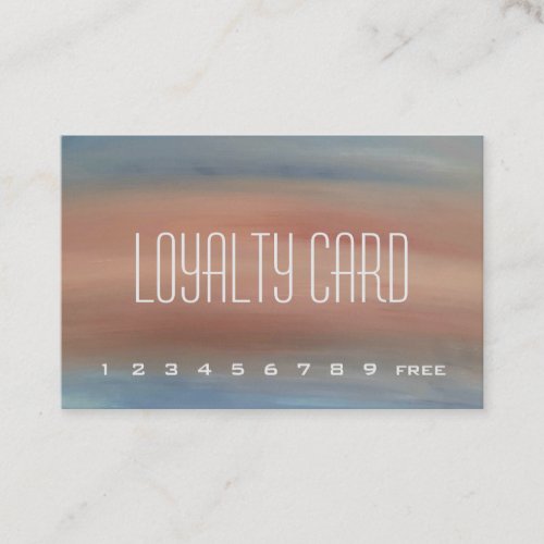 Simple Loyalty Punch Card