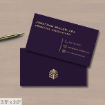 Simple Luxe Logo Business Card