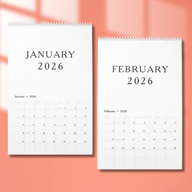 Simple Luxury Design Calendar (Creator Uploaded)
