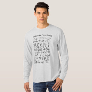 Simple Machines ~ Mechanical & Physics Devices ~ T-Shirt