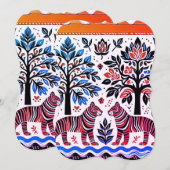 simple madhubani painting (Front/Back)