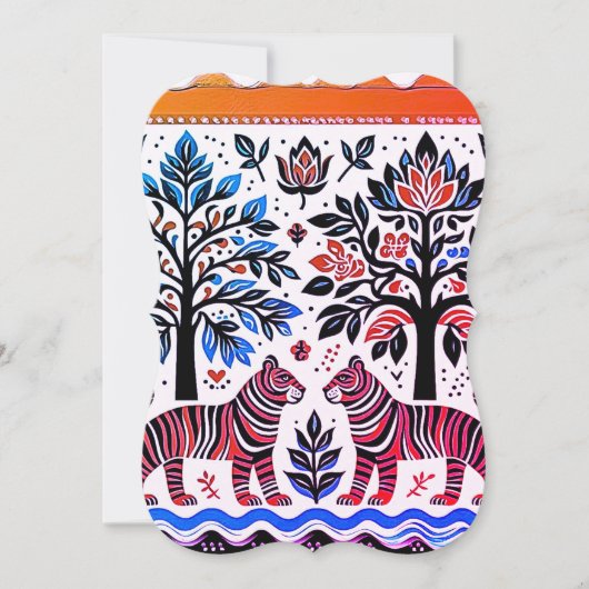 simple madhubani painting (Front)