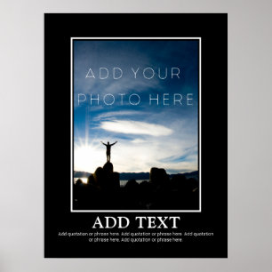 Simple Make Your Own Motivational Poster