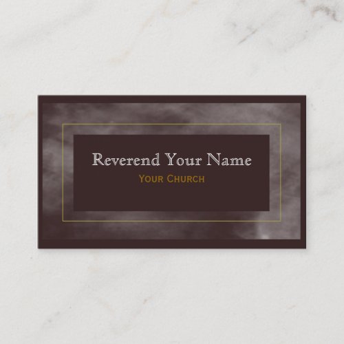 Simple Marble Business Card