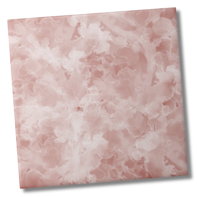 Simple Marble Terracotta Pink Ceramic Tile (Simple Marble Terracotta Pink Ceramic Tile)
