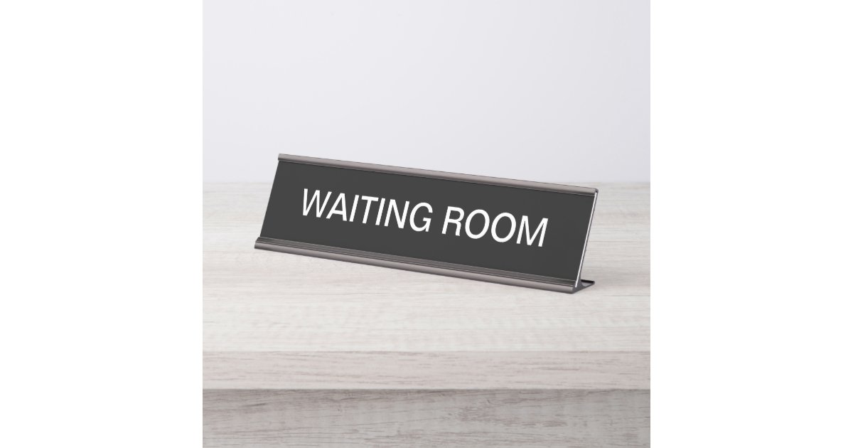 simple-medical-office-waiting-room-sign-zazzle