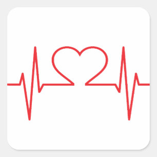 Simple Medical Square Sticker