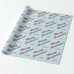 [ Thumbnail: Simple "Merry Christmas!" Wrapping Paper ]