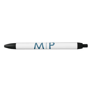 simple minimal add monogram name letter elegant te pen