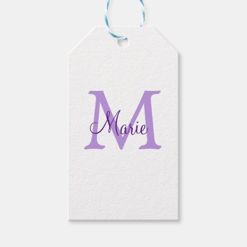simple minimal add name monogram pink red   throw  gift tags