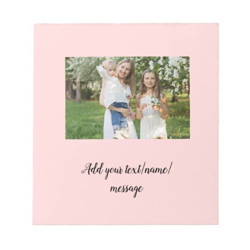 simple minimal add our photo collage name text   notepad