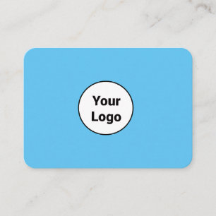 SIMPLE MINIMAL ADD YOUR LOGO CUSTOM TEXT HERE BUSI BUSINESS CARD