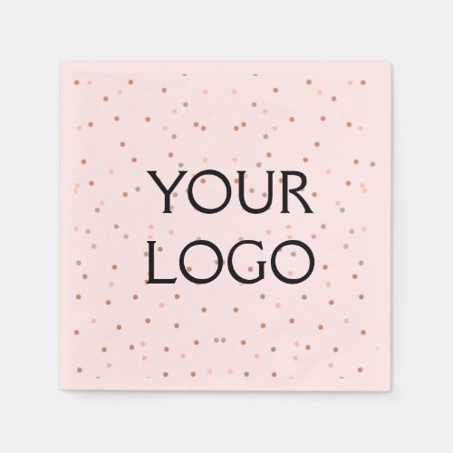 simple minimal add your logodesign here business  napkins