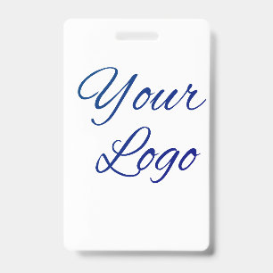simple minimal add your logo/design here text badge
