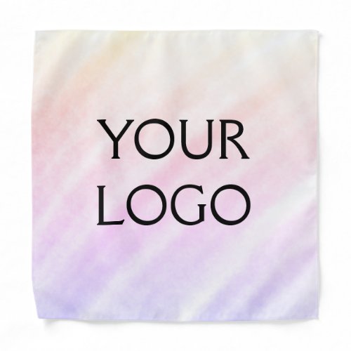 simple minimal add your logodesign here text      bandana