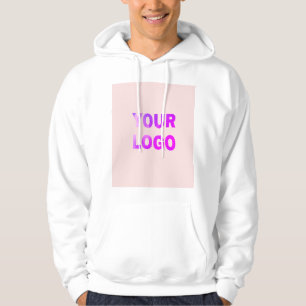 simple minimal add your logo/design here text      hoodie