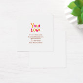 simple minimal add your logo/design here text pos (Desk)