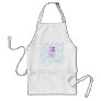 simple minimal add your logo/design here text  pos adult apron