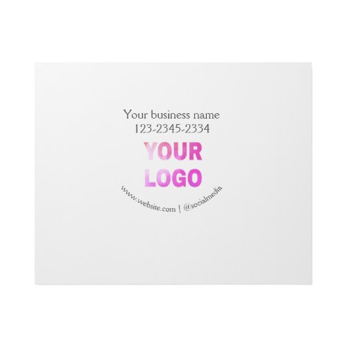 simple minimal add your logodesign here text  pos gallery wrap