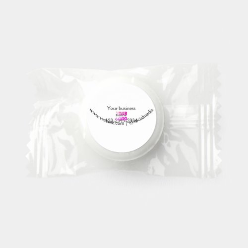 simple minimal add your logodesign here text  pos life saver mints