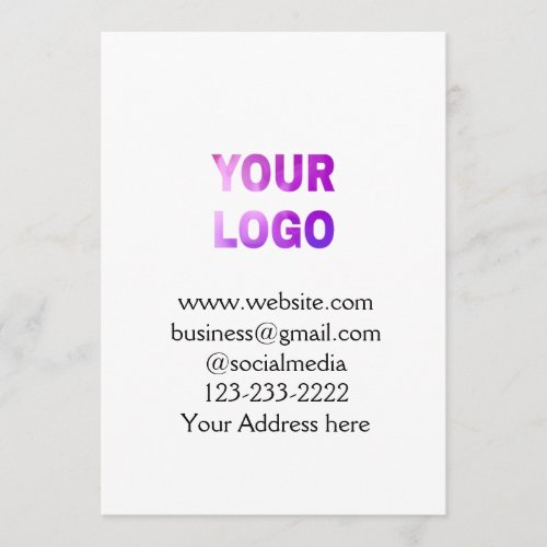simple minimal add your logodesign here text  pos program