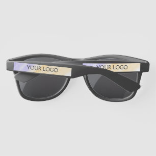 simple minimal add your logo/design here text      sunglasses