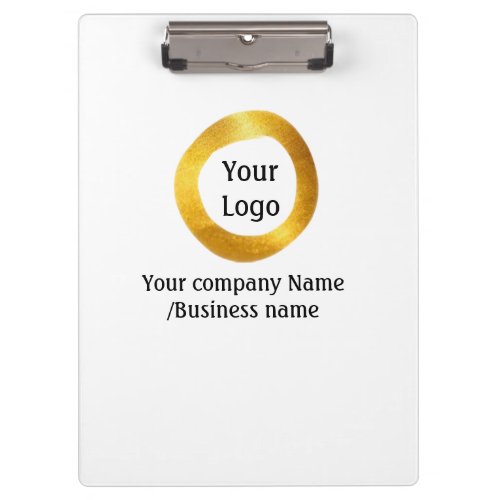 simple minimal add your logo gold website social t clipboard