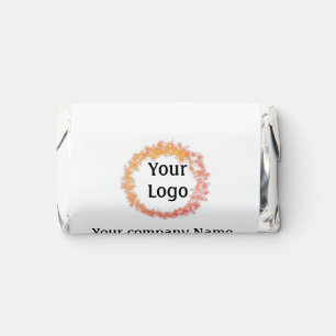 simple minimal add your logo gold website social t hershey's miniatures