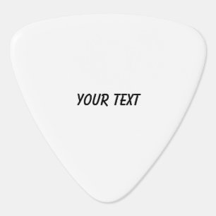 simple minimal add your logo name watercolor gui guitar pick