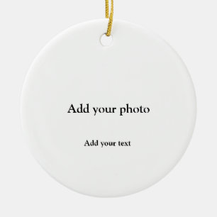 simple minimal add your name bridesmaid wedding ce ceramic ornament