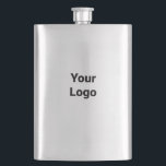 simple minimal add your name MONOGRAM GROOMSMEN Fl Flask<br><div class="desc">design</div>