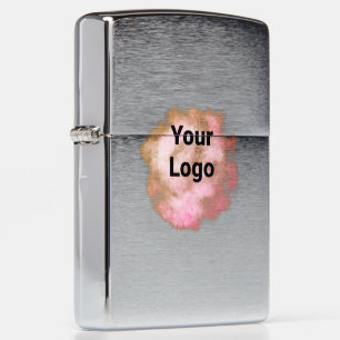 simple minimal add your name MONOGRAM GROOMSMEN Zippo Lighter