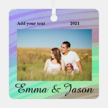 simple minimal add your name photo year watercolor