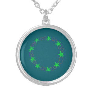 simple minimal add your name photo year watercolor silver plated necklace