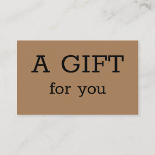 simple minimal add your name text address logo dis business card