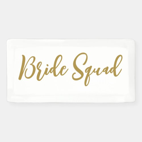 simple minimal add your name text bridesmaid gift  banner