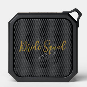 simple minimal add your name text bridesmaid gift bluetooth speaker