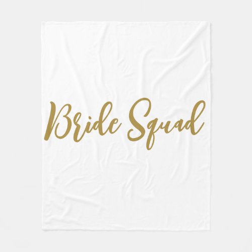 simple minimal add your name text bridesmaid gift  fleece blanket